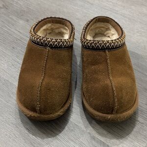 UGG Kids Brown Tasman  Slippers